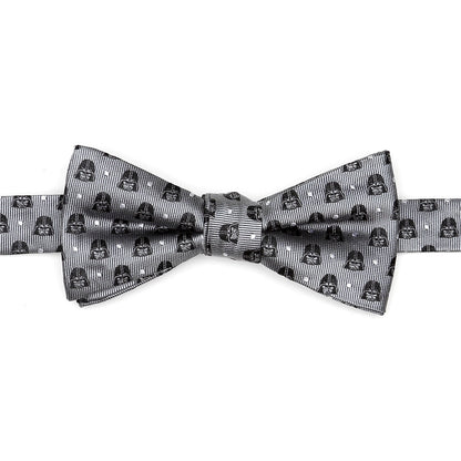 Star Wars Darth Vader Gray Polka Dot Bow Tie and Pocket Square Gift Set by Cufflinks.com