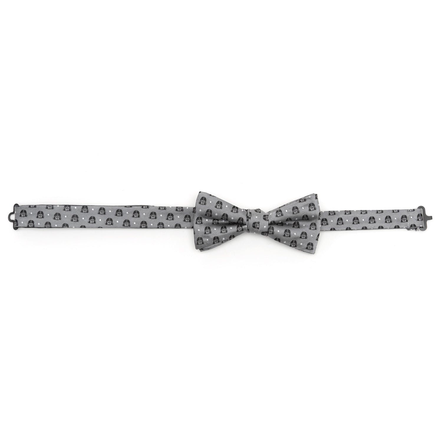 Star Wars Darth Vader Gray Polka Dot Bow Tie and Pocket Square Gift Set by Cufflinks.com