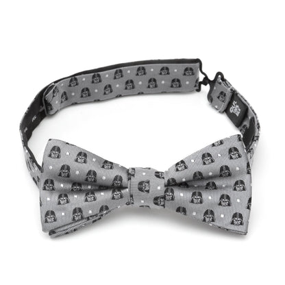 Star Wars Darth Vader Gray Polka Dot Bow Tie and Pocket Square Gift Set by Cufflinks.com
