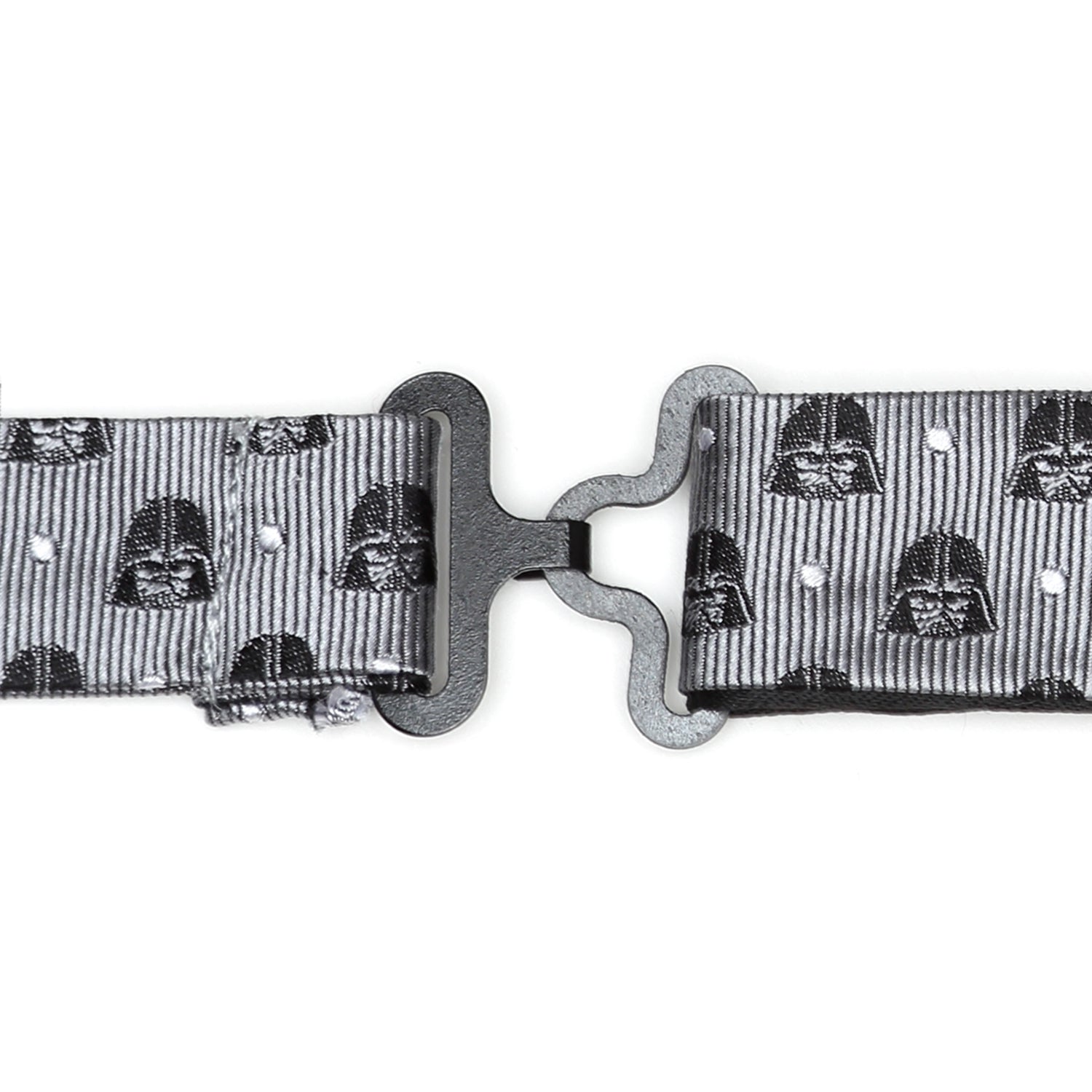Star Wars Darth Vader Gray Polka Dot Bow Tie and Pocket Square Gift Set by Cufflinks.com