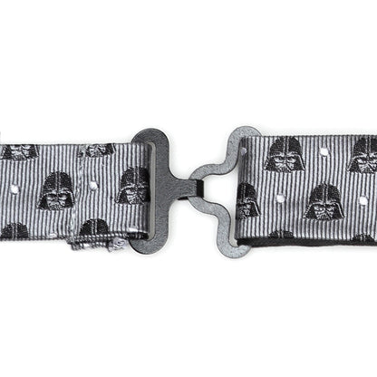 Star Wars Darth Vader Gray Polka Dot Bow Tie and Pocket Square Gift Set by Cufflinks.com