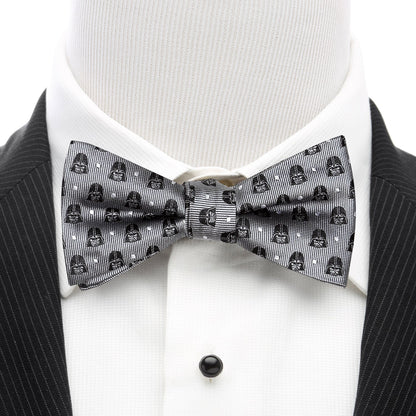 Star Wars Darth Vader Gray Polka Dot Bow Tie by Cufflinks.com