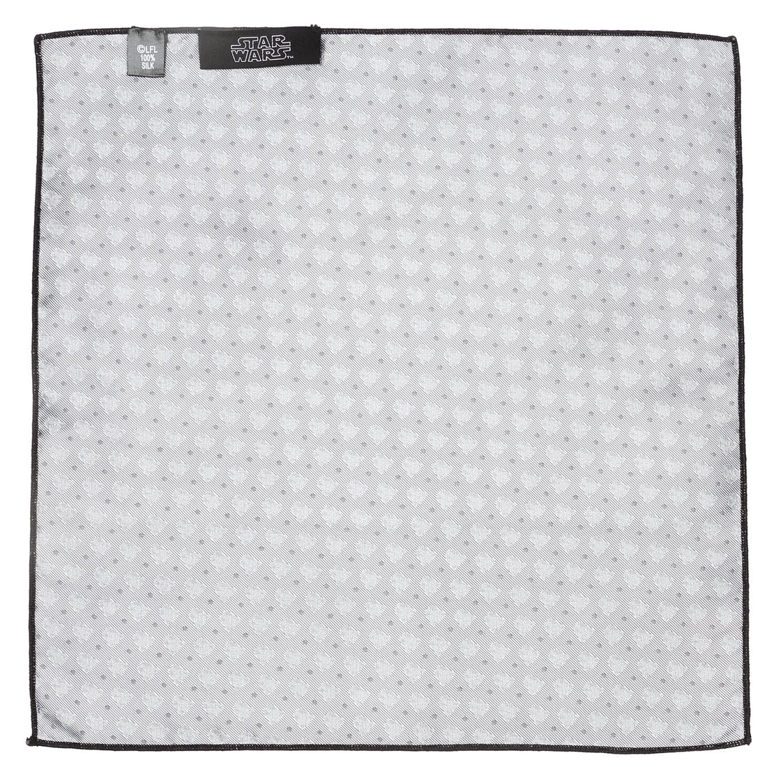 Star Wars Darth Vader Gray Polka Dot Pocket Square by Cufflinks.com