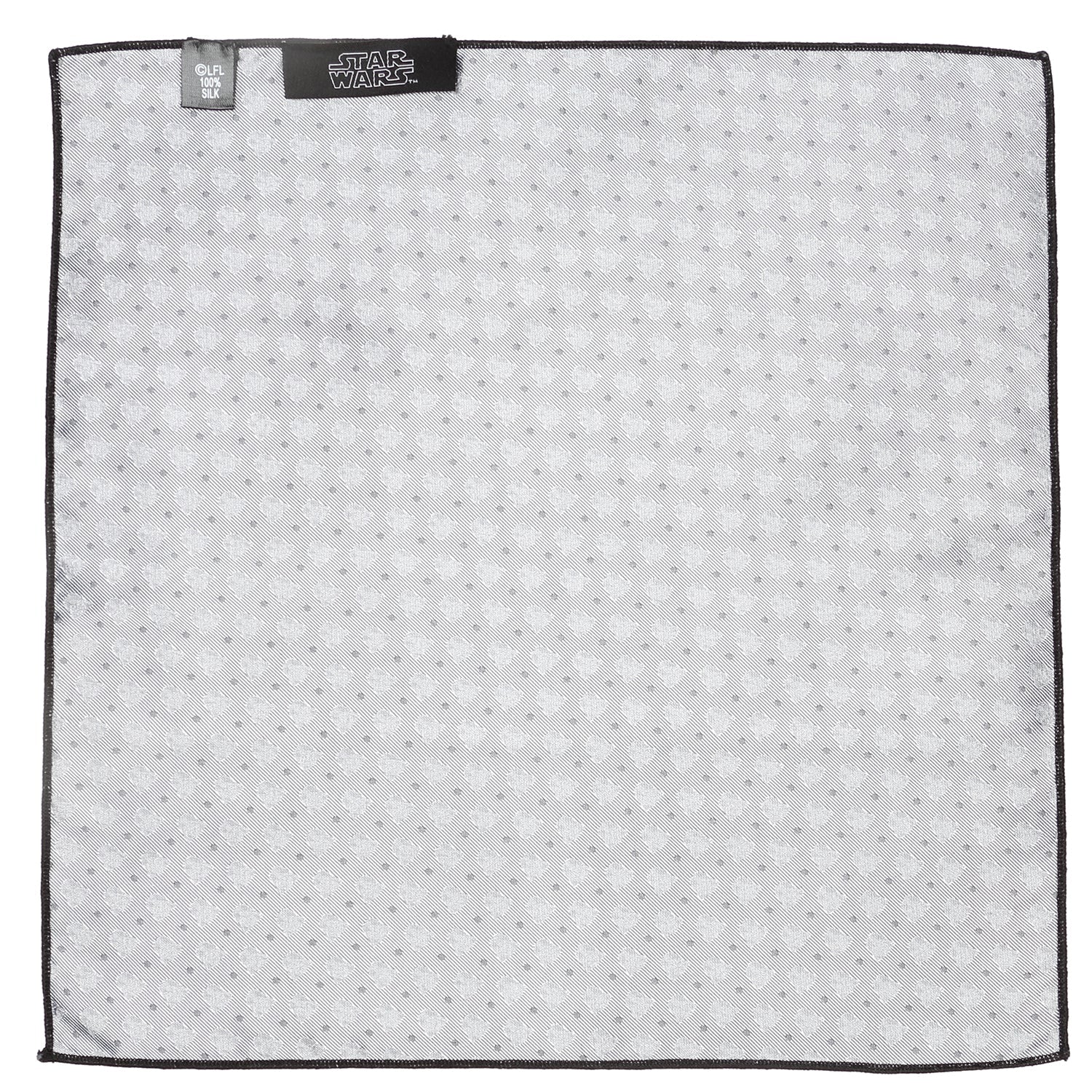 Star Wars Darth Vader Gray Polka Dot Pocket Square by Cufflinks.com