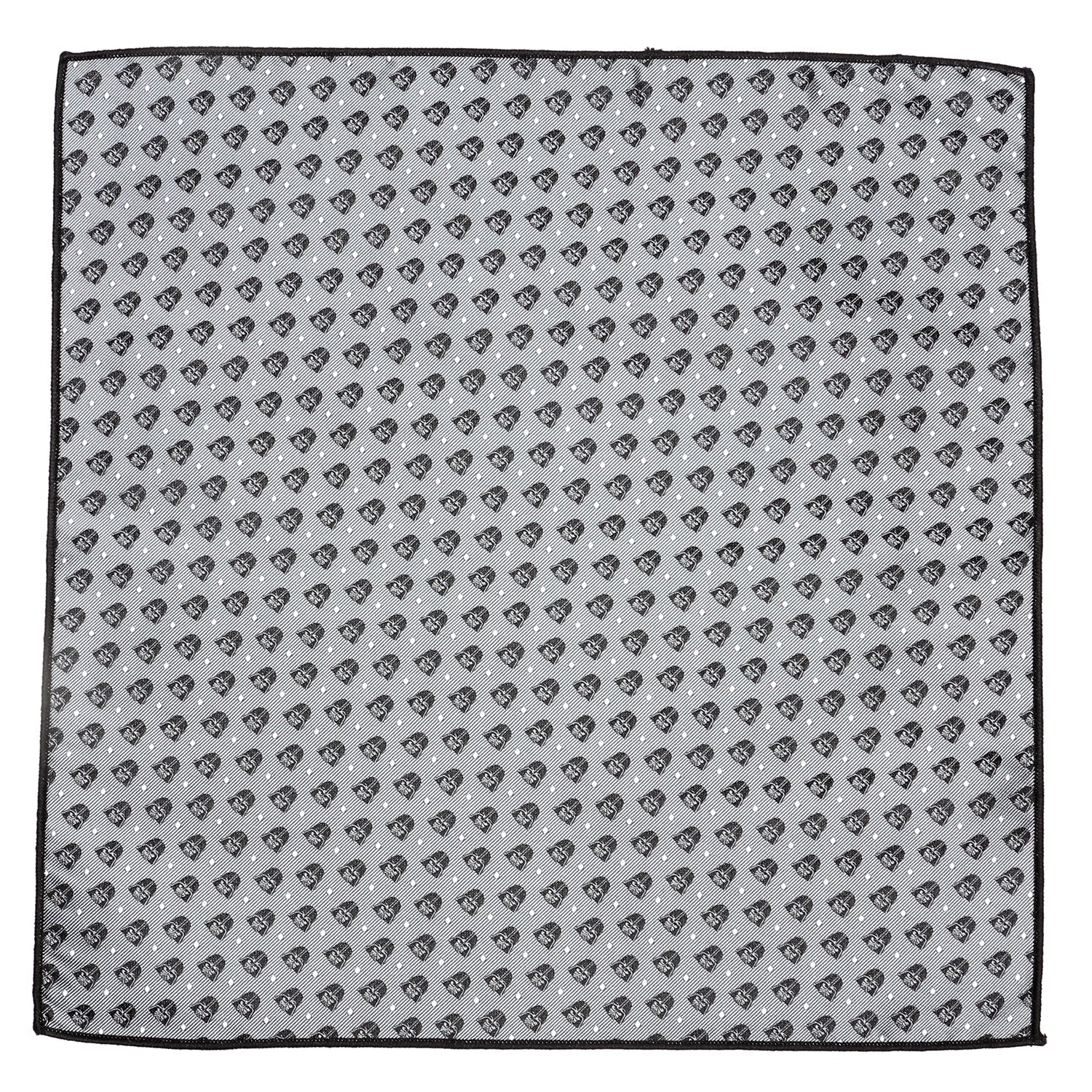 Star Wars Darth Vader Gray Polka Dot Pocket Square by Cufflinks.com