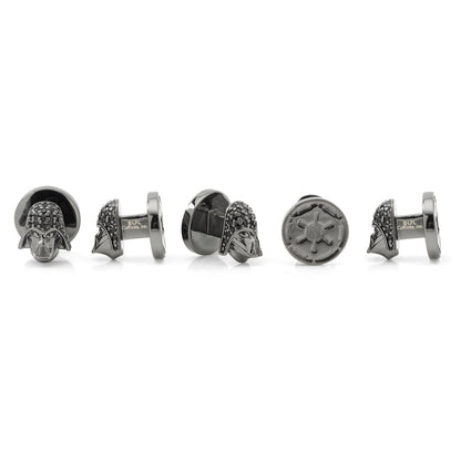Star Wars Darth Vader Crystal 3D Cufflinks and 5-Stud Set by Cufflinks.com