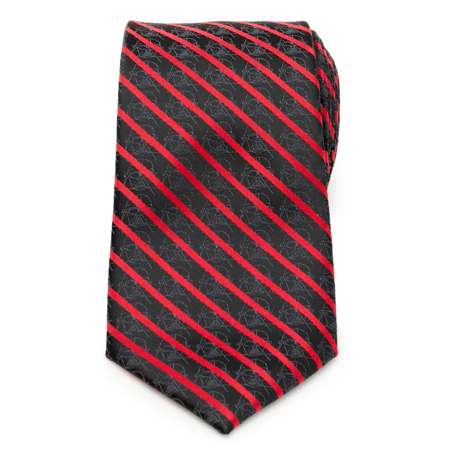 Star Wars Darth Vader Red and Black Striped Tie by Cufflinks.com