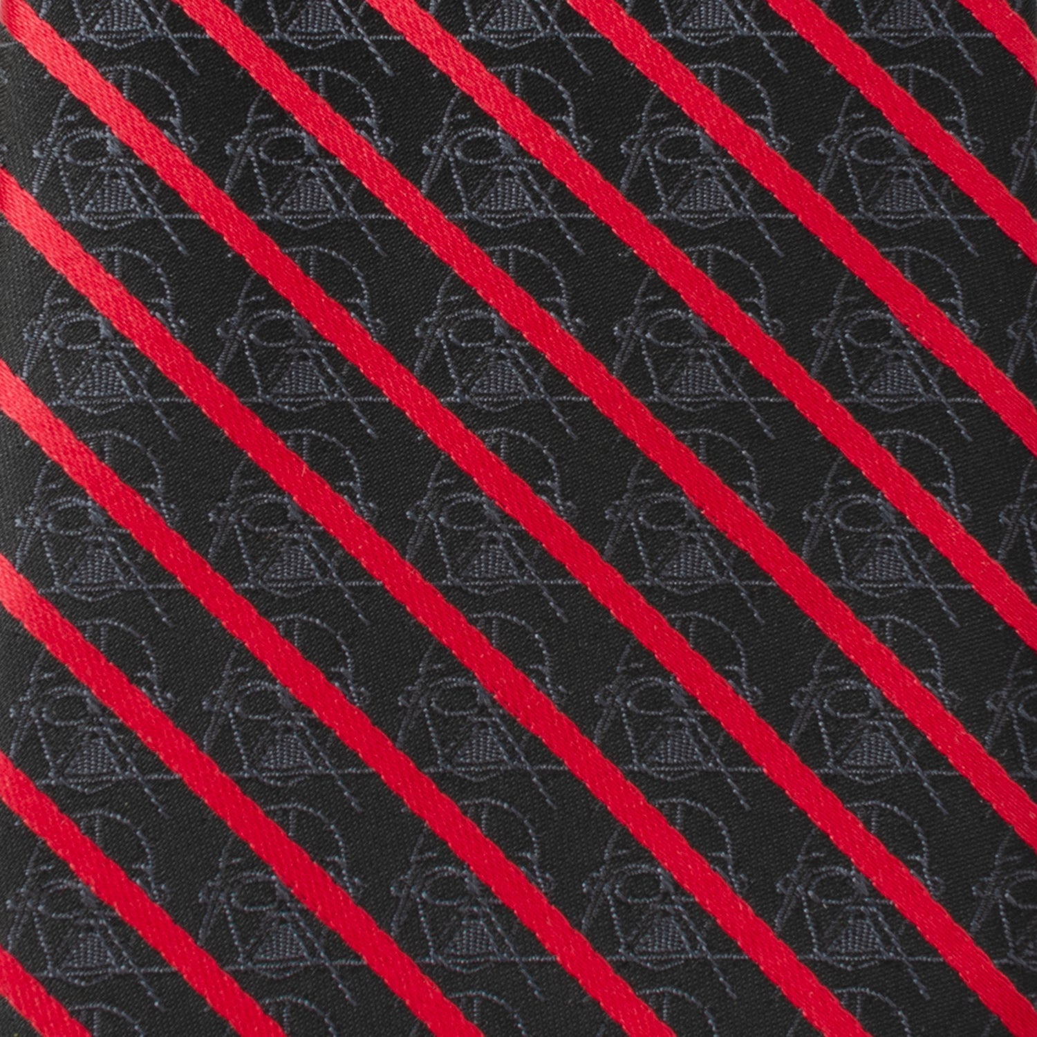 Star Wars Darth Vader Red and Black Striped Tie by Cufflinks.com