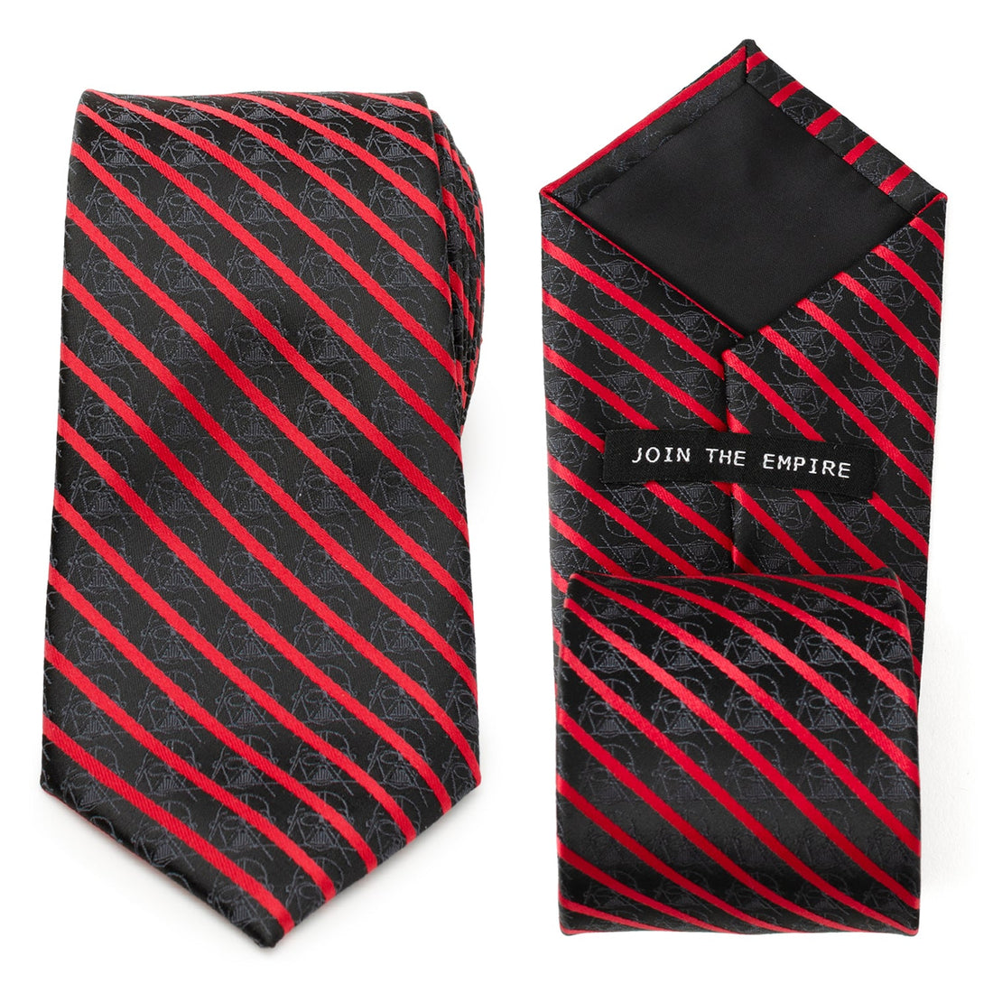 Star Wars Darth Vader Red and Black Striped Tie by Cufflinks.com