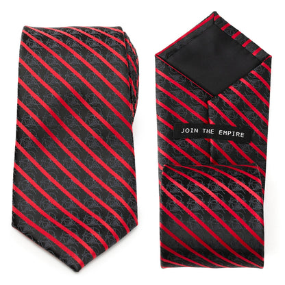 Star Wars Darth Vader Red and Black Striped Tie by Cufflinks.com