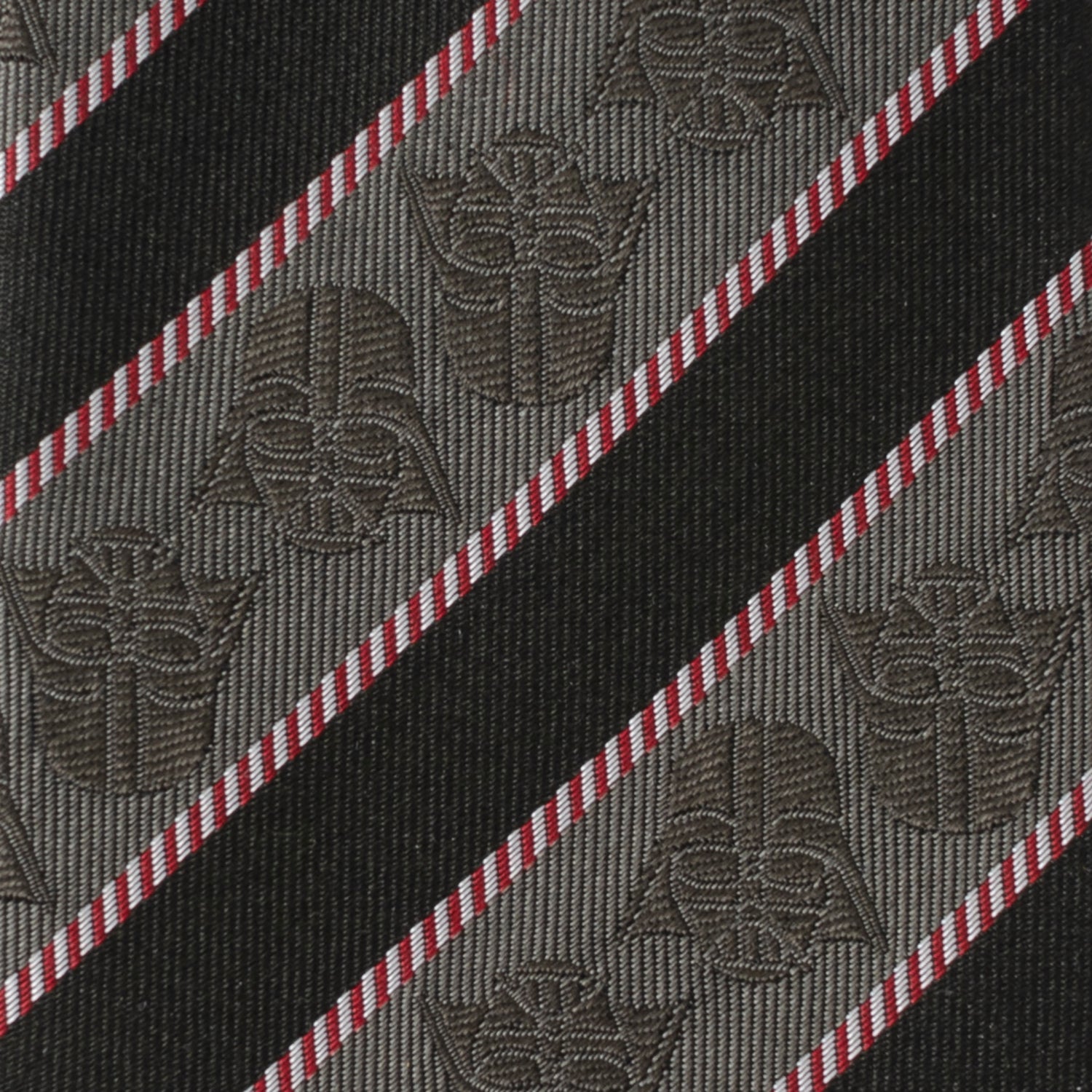 Star Wars Darth Vader Black and Gray Striped Tie by Cufflinks.com