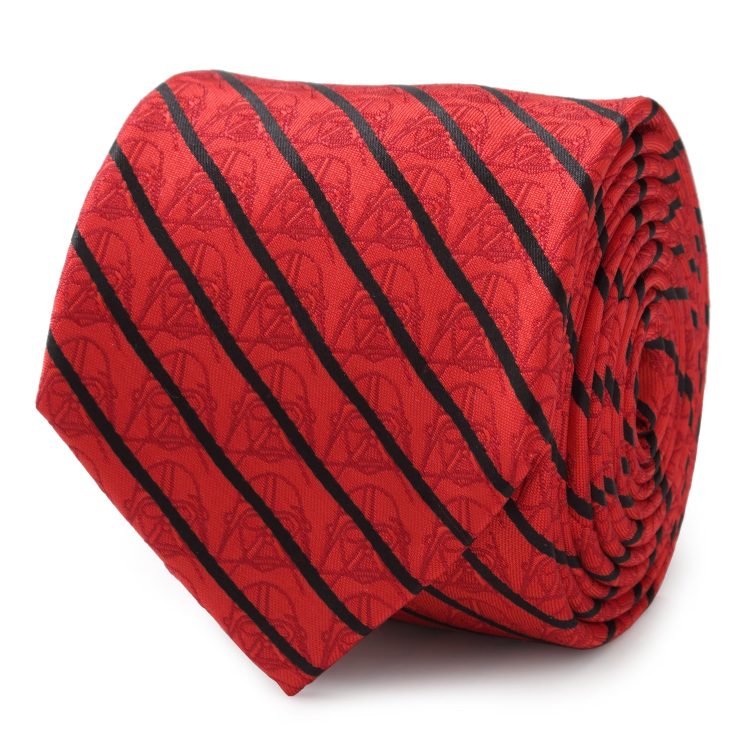 Star Wars Darth Vader Red and Black Striped Tie by Cufflinks.com