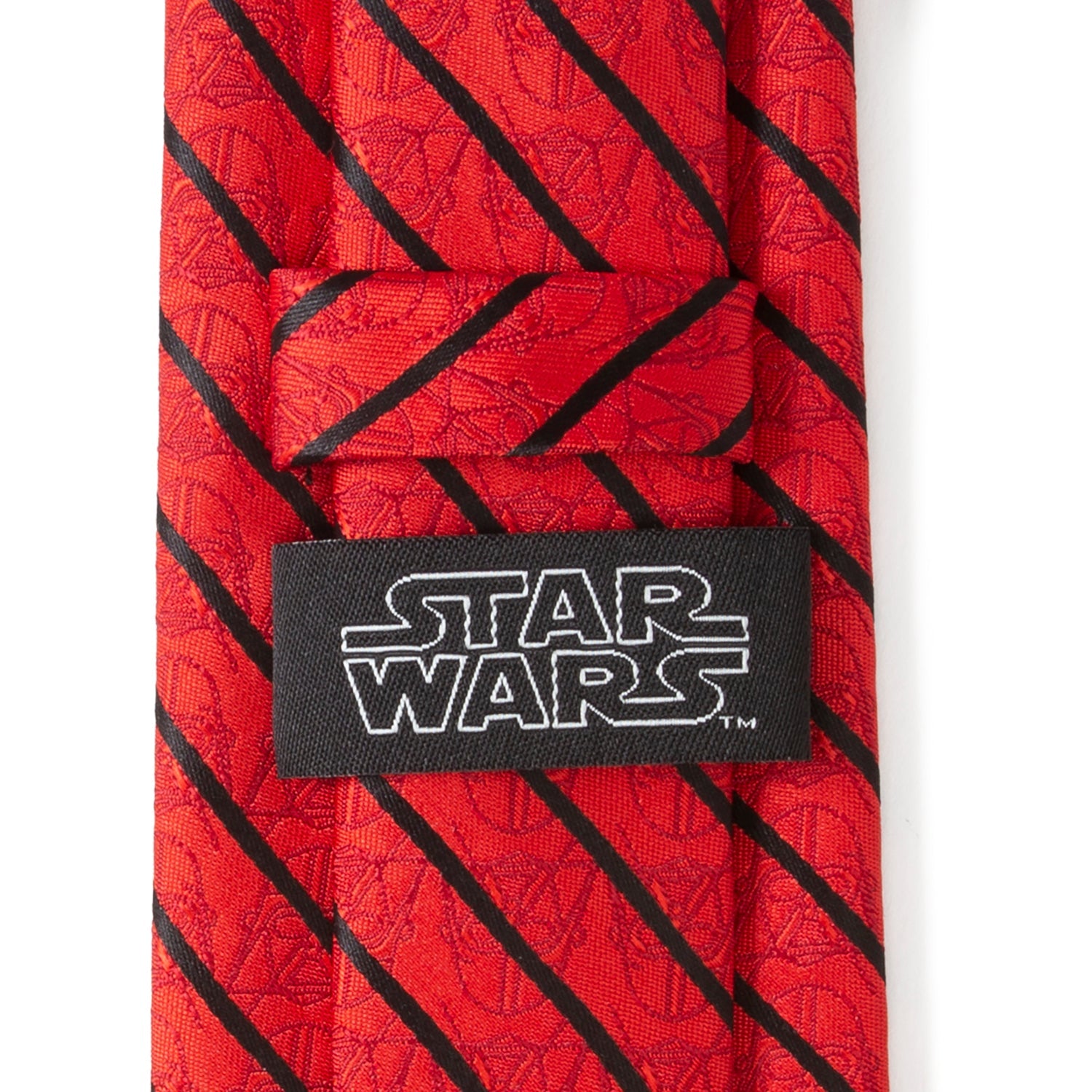 Star Wars Darth Vader Red and Black Striped Tie by Cufflinks.com