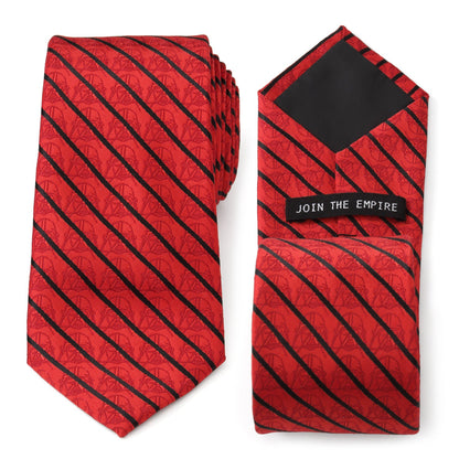 Star Wars Darth Vader Red and Black Striped Tie by Cufflinks.com