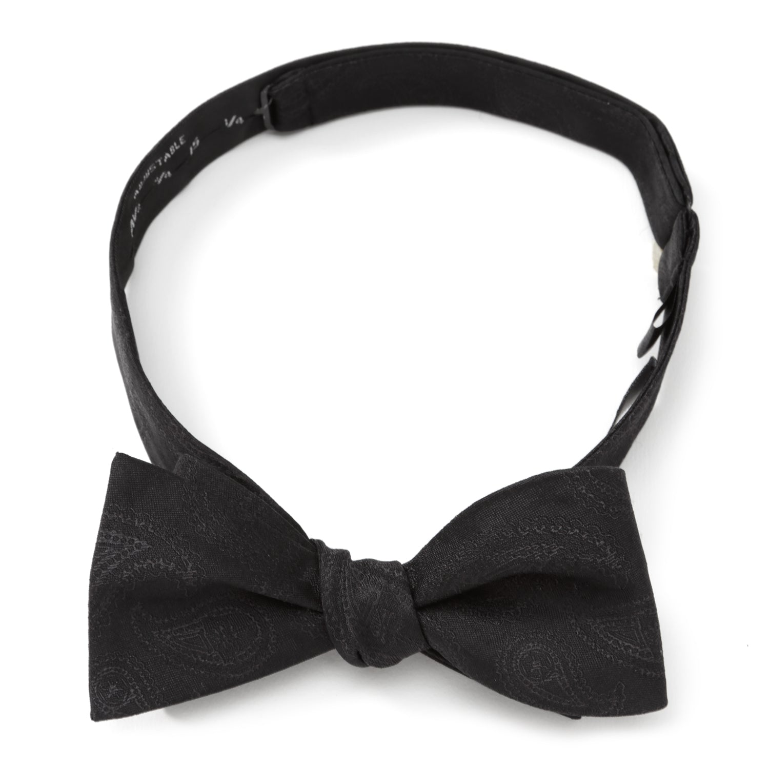 Star Wars Darth Vader Black Paisley Bow Tie by Cufflinks.com