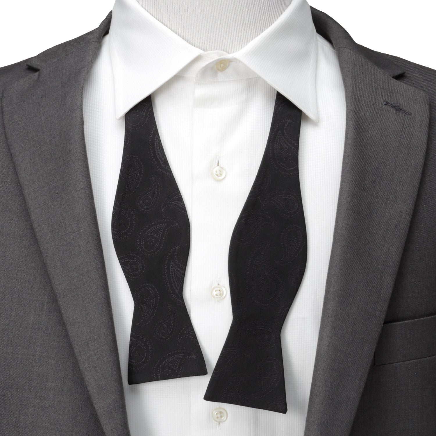 Star Wars Darth Vader Black Paisley Bow Tie by Cufflinks.com
