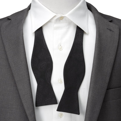 Star Wars Darth Vader Black Paisley Bow Tie by Cufflinks.com