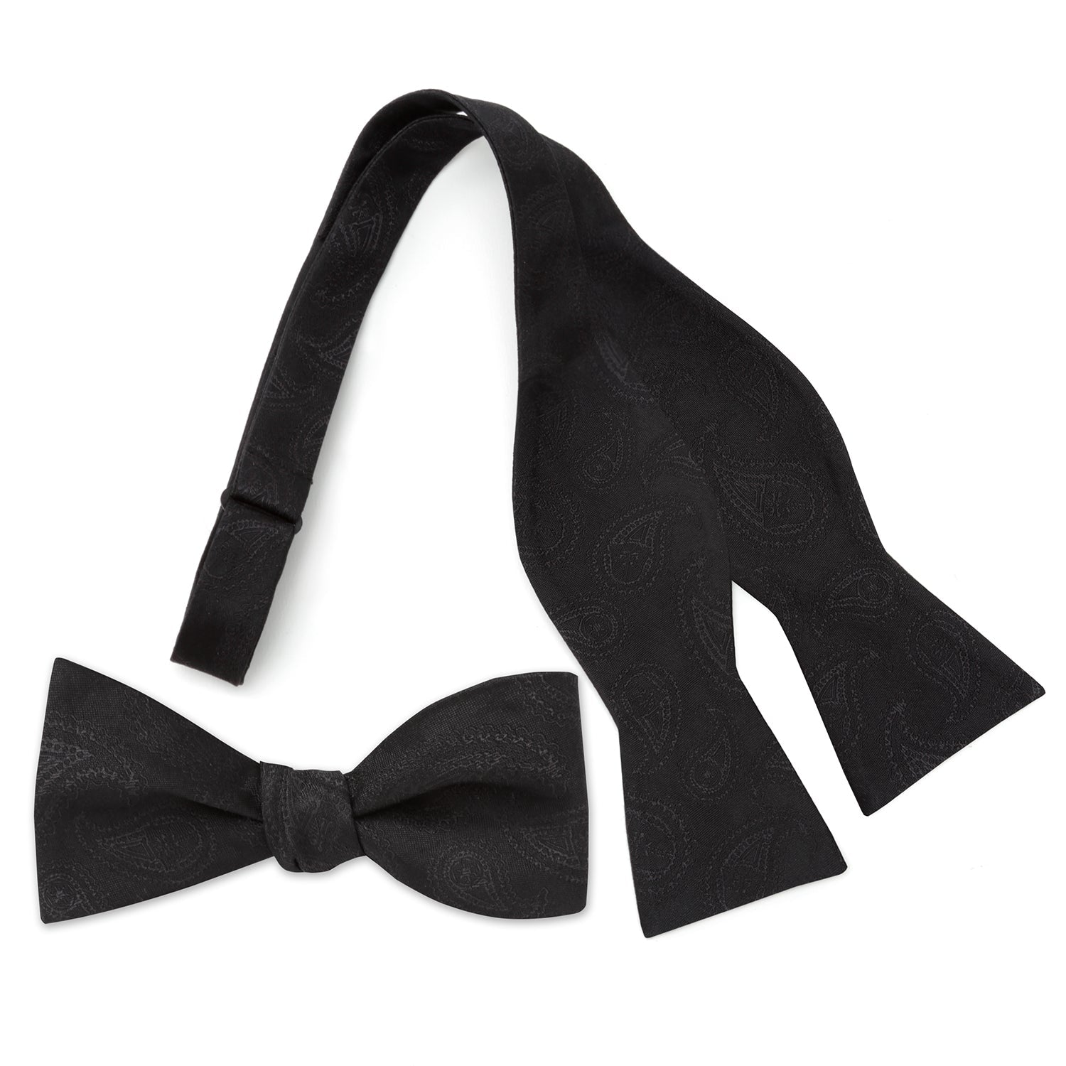 Star Wars Darth Vader Black Paisley Bow Tie by Cufflinks.com