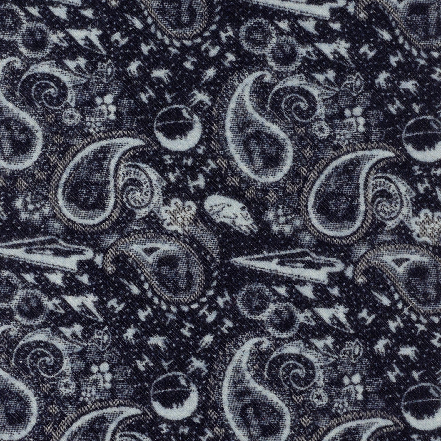 Star Wars Darth Vader Blue and Gray Paisley Scarf by Cufflinks.com