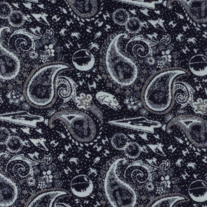 Star Wars Darth Vader Blue and Gray Paisley Scarf by Cufflinks.com