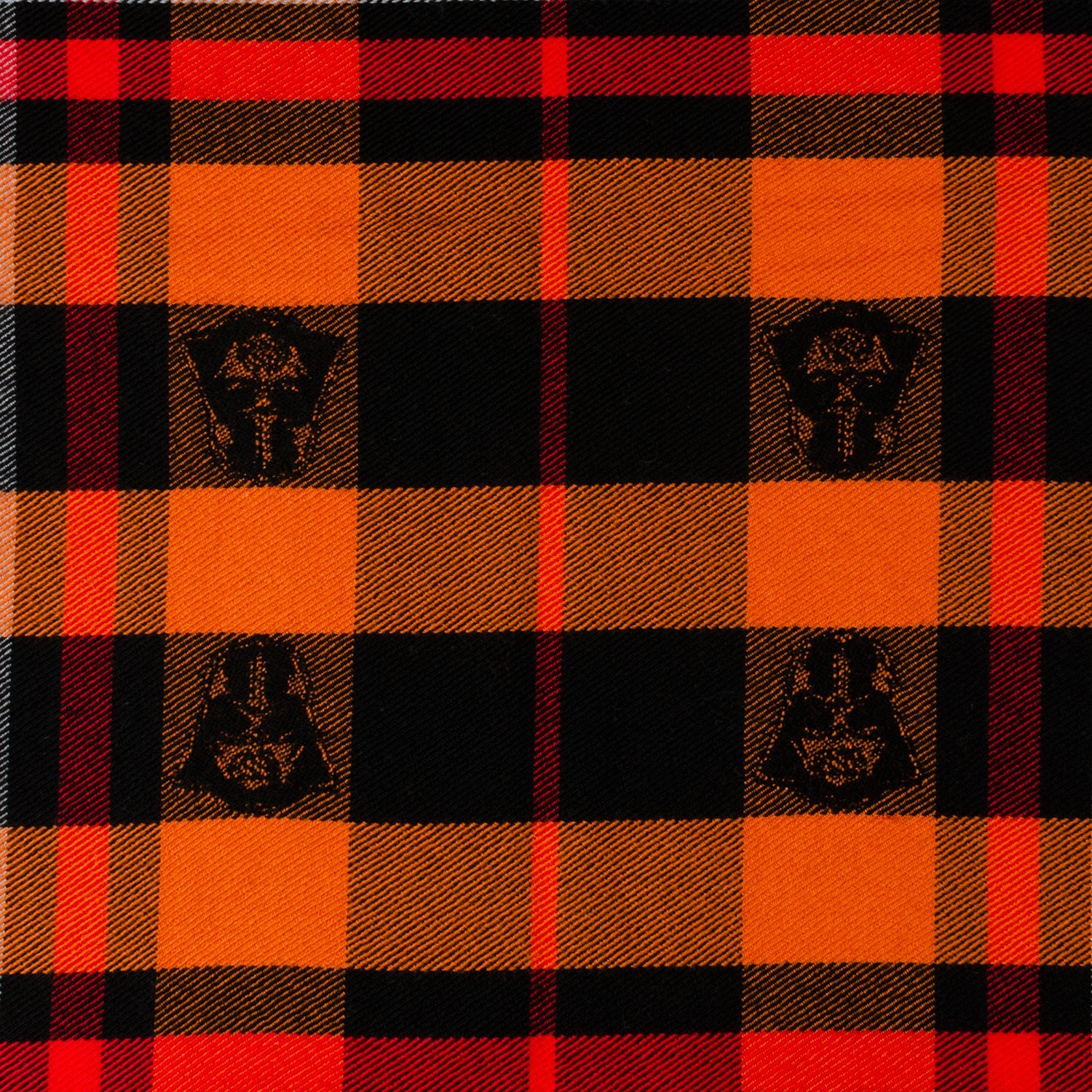Star Wars Darth Vader Black Tartan Scarf by Cufflinks.com