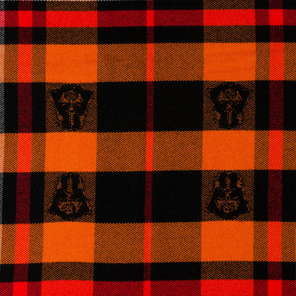 Star Wars Darth Vader Black Tartan Scarf by Cufflinks.com