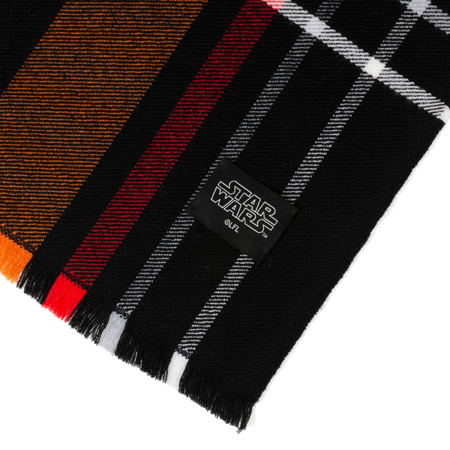 Star Wars Darth Vader Black Tartan Scarf by Cufflinks.com