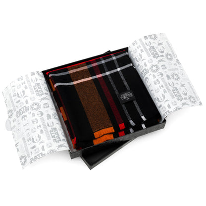 Star Wars Darth Vader Black Tartan Scarf by Cufflinks.com