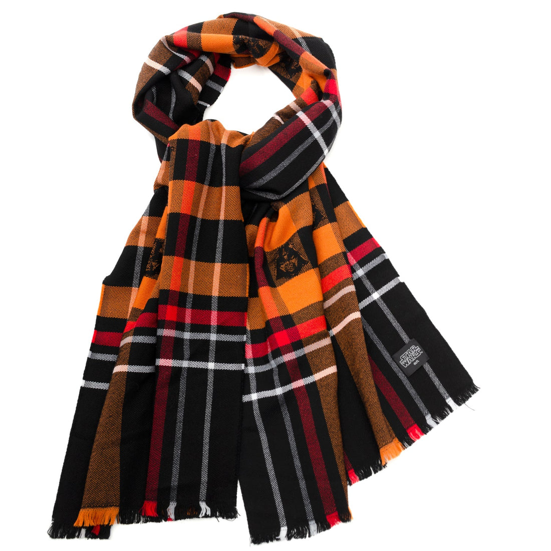 Star Wars Darth Vader Black Tartan Scarf by Cufflinks.com