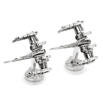 Star Wars X-Wing 3D Cufflinks by Cufflinks.com