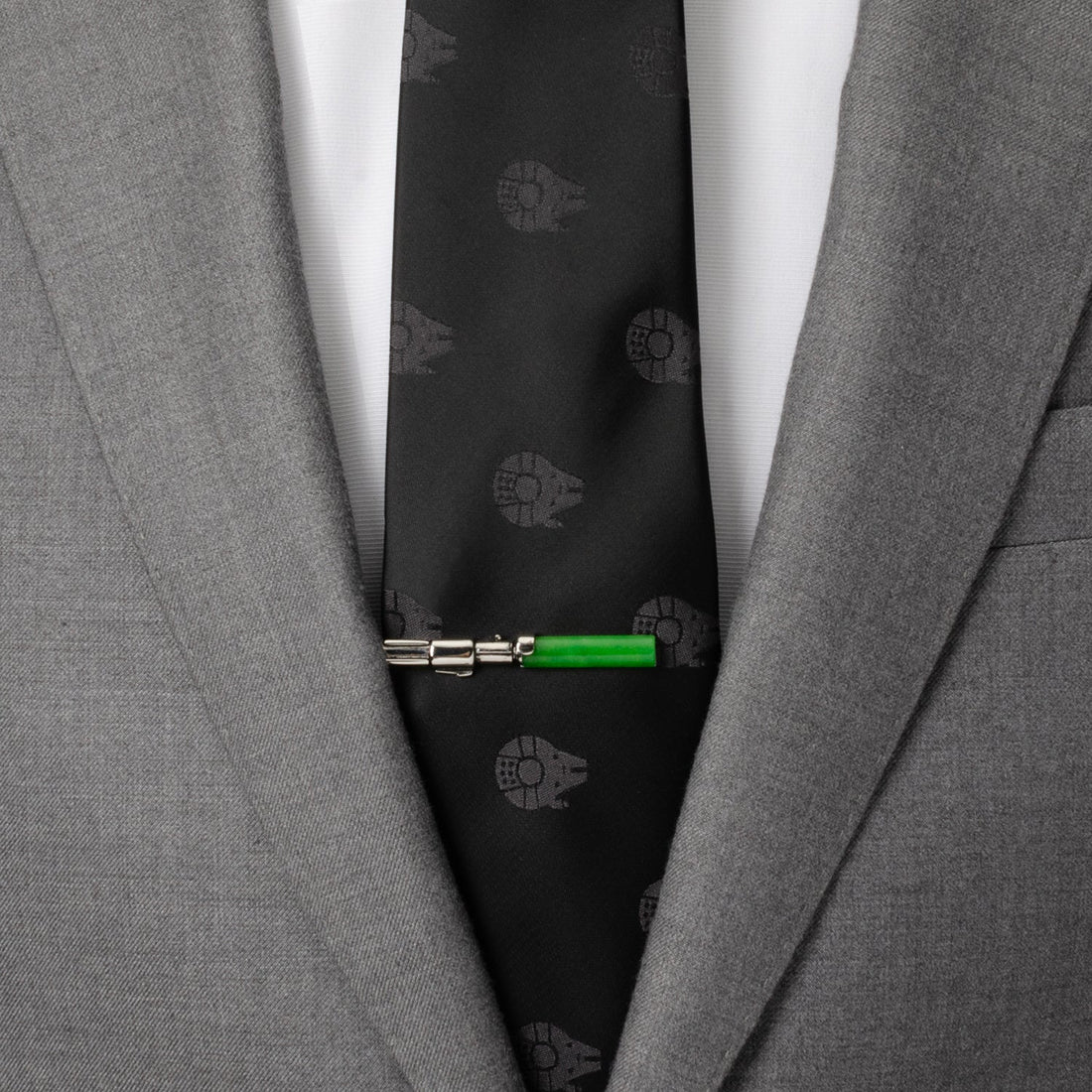 Star Wars Yoda LIGHTSABER Tie Clip by Cufflinks.com