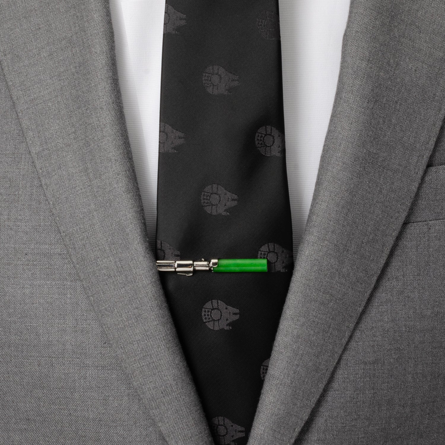 Star Wars Yoda LIGHTSABER Tie Clip by Cufflinks.com