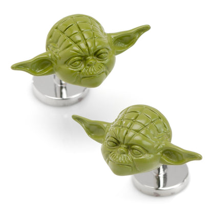 Star Wars Yoda 3D Cufflinks by Cufflinks.com