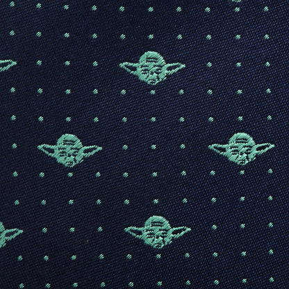 Star Wars Yoda Dotted Navy Tie by Cufflinks.com