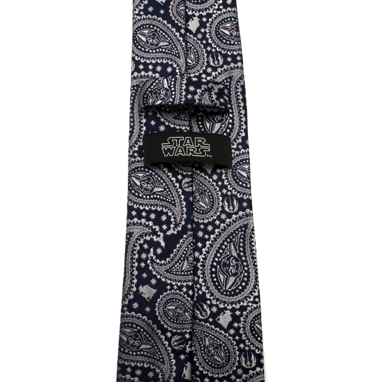 Star Wars Yoda Navy Paisley Tie by Cufflinks.com