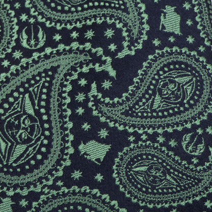 Star Wars Yoda Green and Blue Paisley Tie by Cufflinks.com