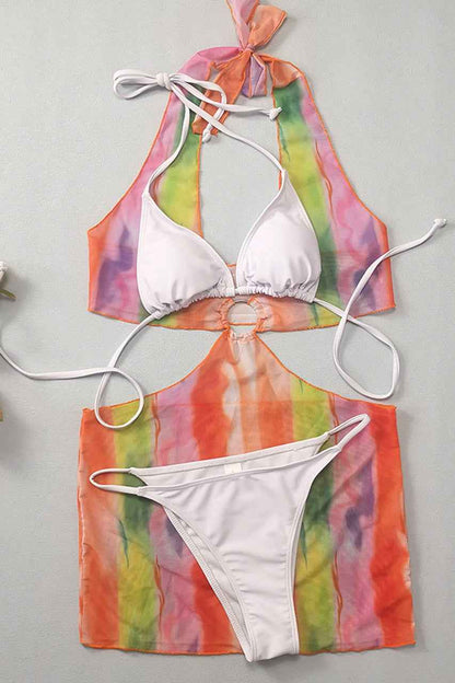 Neon Daydreams Bikini and Cover Up