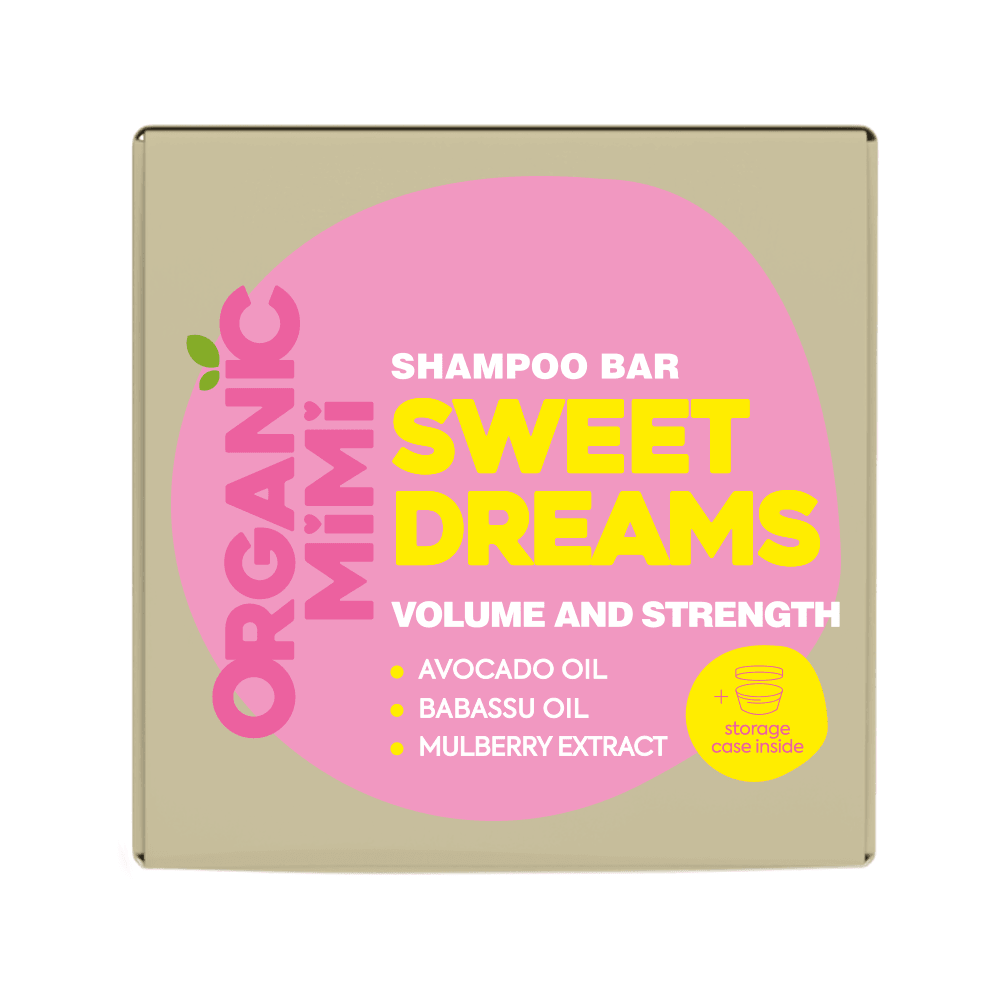 ORGANIC MIMI, SWEET DREAMS VOLUME AND STRENGTH SHAMPOO BAR, 50 g by Damask Rose