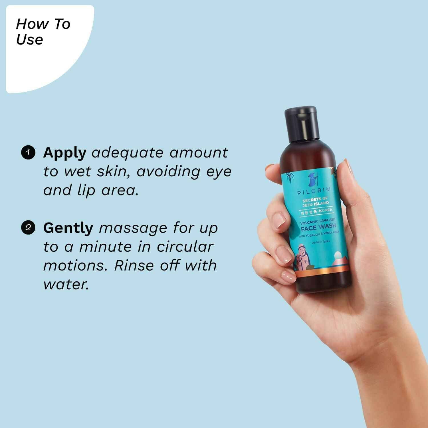 Pilgrim Face Wash with Yugdugu &amp; White Lotus