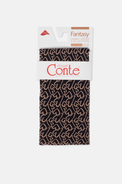 Dense Socks Conte Fantasy - "Love" Designs