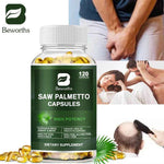 BEWORTHS Saw Palm Capsules Support Male Prostate Health ,Urinary Tract Health Enhance Vitality Support Hair health Hair Growth