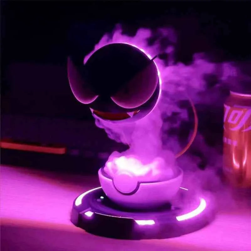 Gengar Smoky Night Light: Cute Anime Decor for Gaming Rooms