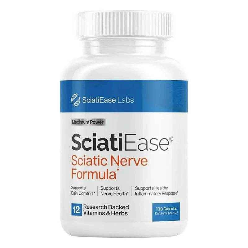 Sciatic Nerve Health Support Supplement with PEA, Vitamin B Complex, Alpha Lipoic Acid for Muscles Joints Sleep Nerve Support