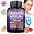 Resveratrol Supplement, Milk Thistle, Berberine, Fisetin, Quercetin, Grape Seed Extract, 60 Capsules, Vitality Enhancer
