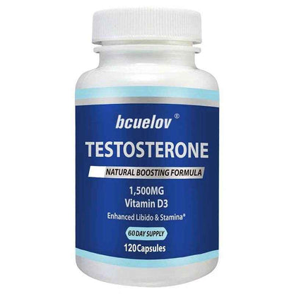 Vitamin D - Natural Endurance Supplement for Men, Muscle, Motivation and Strength, Anti-Fatigue