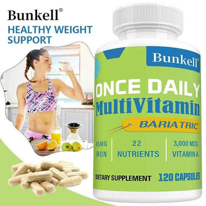 Weight Loss Multivitamin, Multimineral Support, Weight Management, Digestion, Fat Burner, Natural Ingredients, 120 Capsules