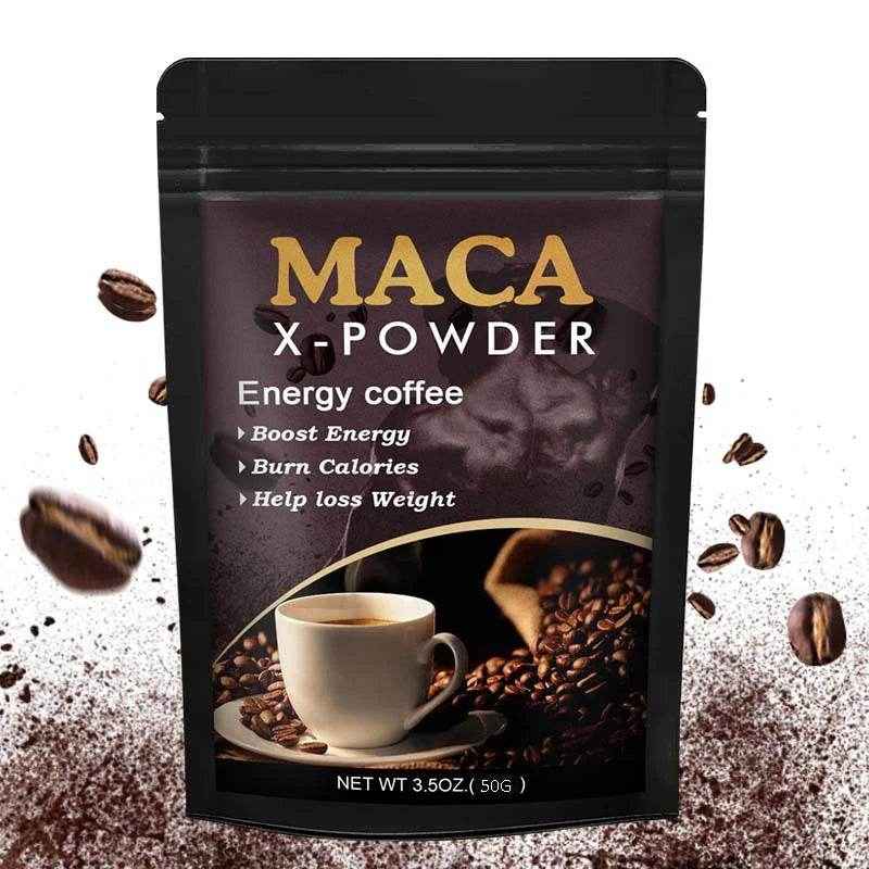 BEWORTHS 50G Maca Root Coffee Energy Supplement,Supports Athletic Performance and Motivation,Builds Muscle and Strengthens