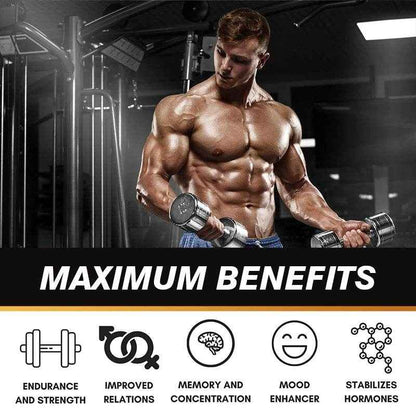 BEWORTHS 50G Maca Root Coffee Energy Supplement,Supports Athletic Performance and Motivation,Builds Muscle and Strengthens