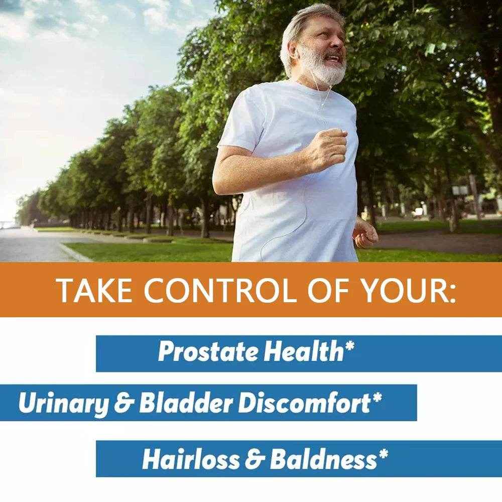 Ultra Prostate Formula - Saw Palmetto, Prostate Health, Antioxidant, Urine Flow, Bladder Emptying, Relieve Frequent Urination