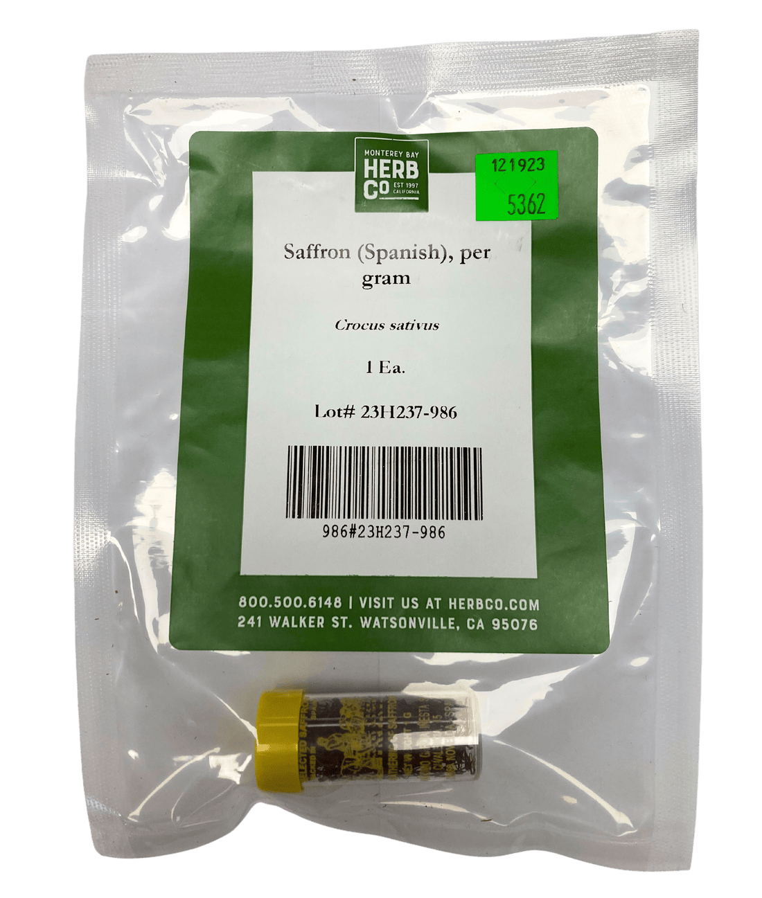 Saffron, Spanish by Country Life Natural Foods